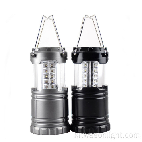 TV에서 볼 수 있듯이 전술 145 Lumens Lantern 휴대용 LED 조명 접이식 캠핑 램프